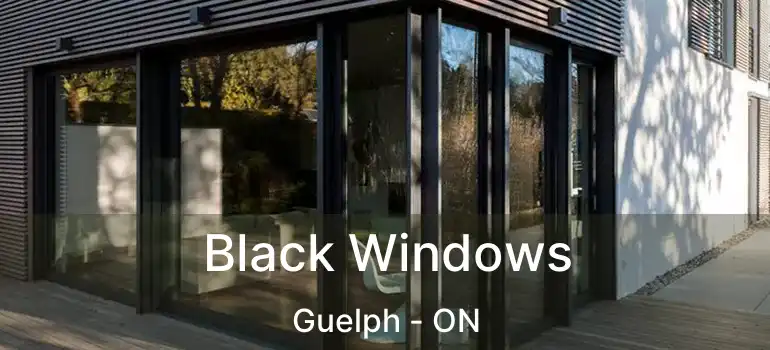  Black Windows Guelph - ON