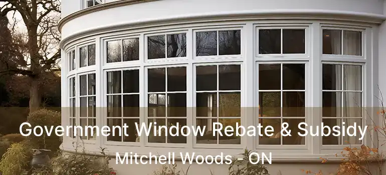  Government Window Rebate & Subsidy Mitchell Woods - ON