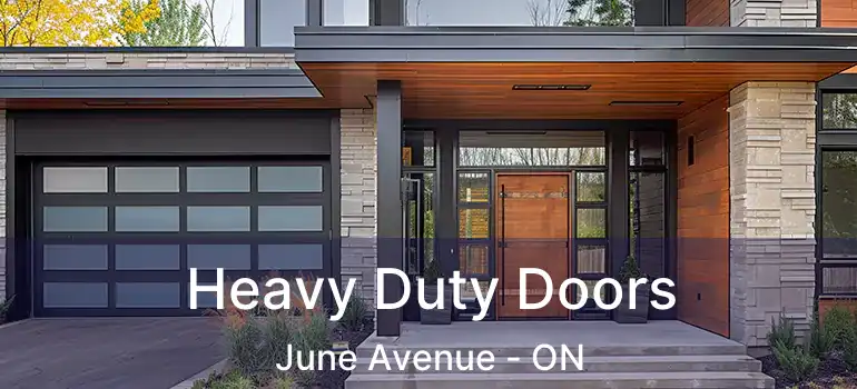  Heavy Duty Doors June Avenue - ON
