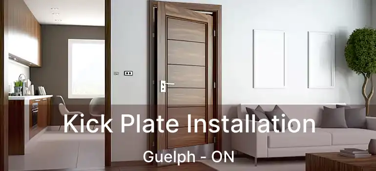  Kick Plate Installation Guelph - ON