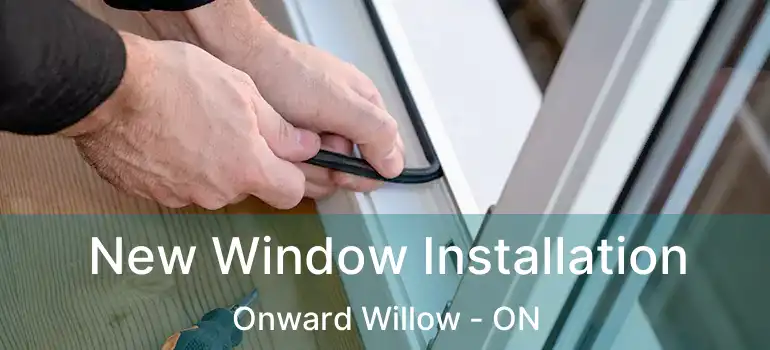  New Window Installation Onward Willow - ON