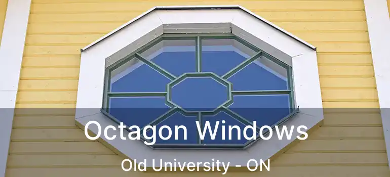 Octagon Windows Old University - ON