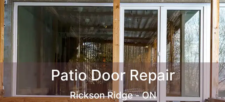  Patio Door Repair Rickson Ridge - ON