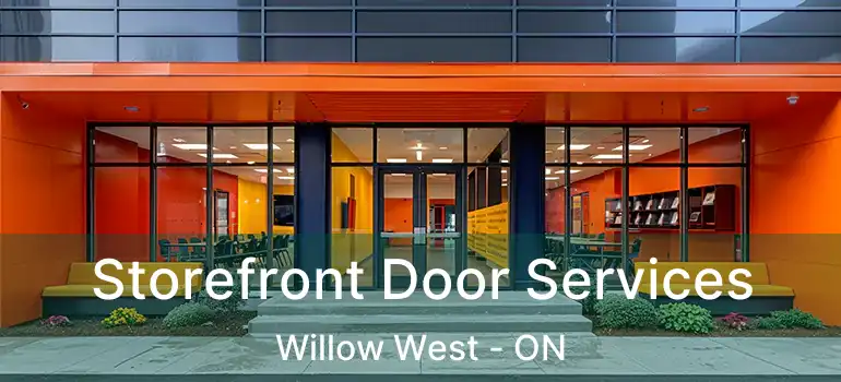 Storefront Door Services Willow West - ON
