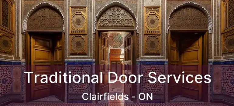  Traditional Door Services Clairfields - ON