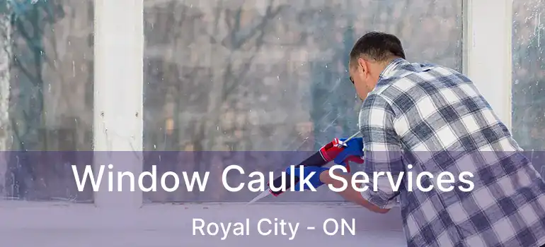  Window Caulk Services Royal City - ON