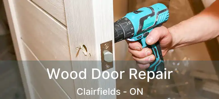  Wood Door Repair Clairfields - ON